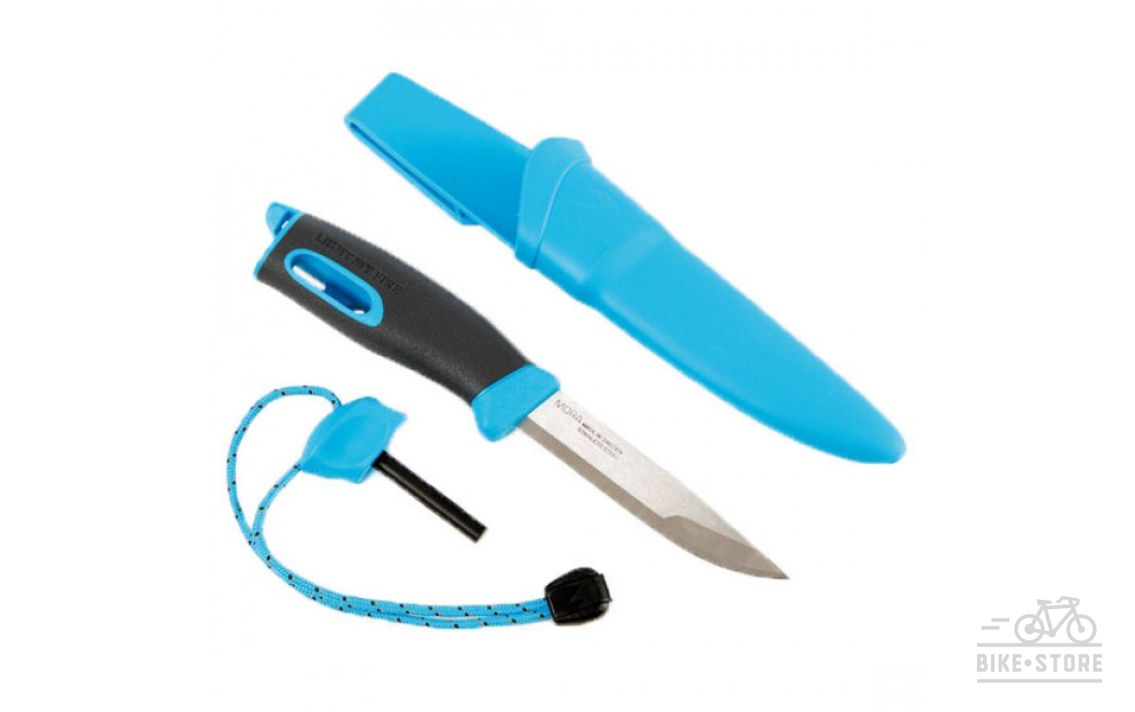 Нож с огнивом Light My Fire FireKnife Cyan Blue Pin-pack Cyan Blue